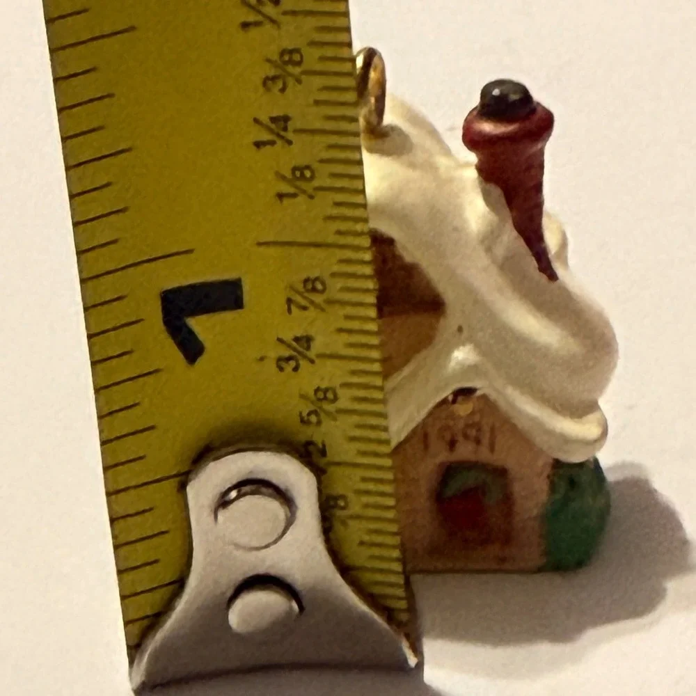 Hallmark Keepsake Old English Village Miniature Ornament Set 1988-1992 5pc *